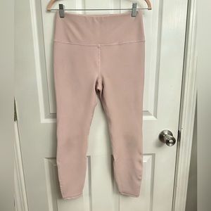 Ribbed soft pink leggings!